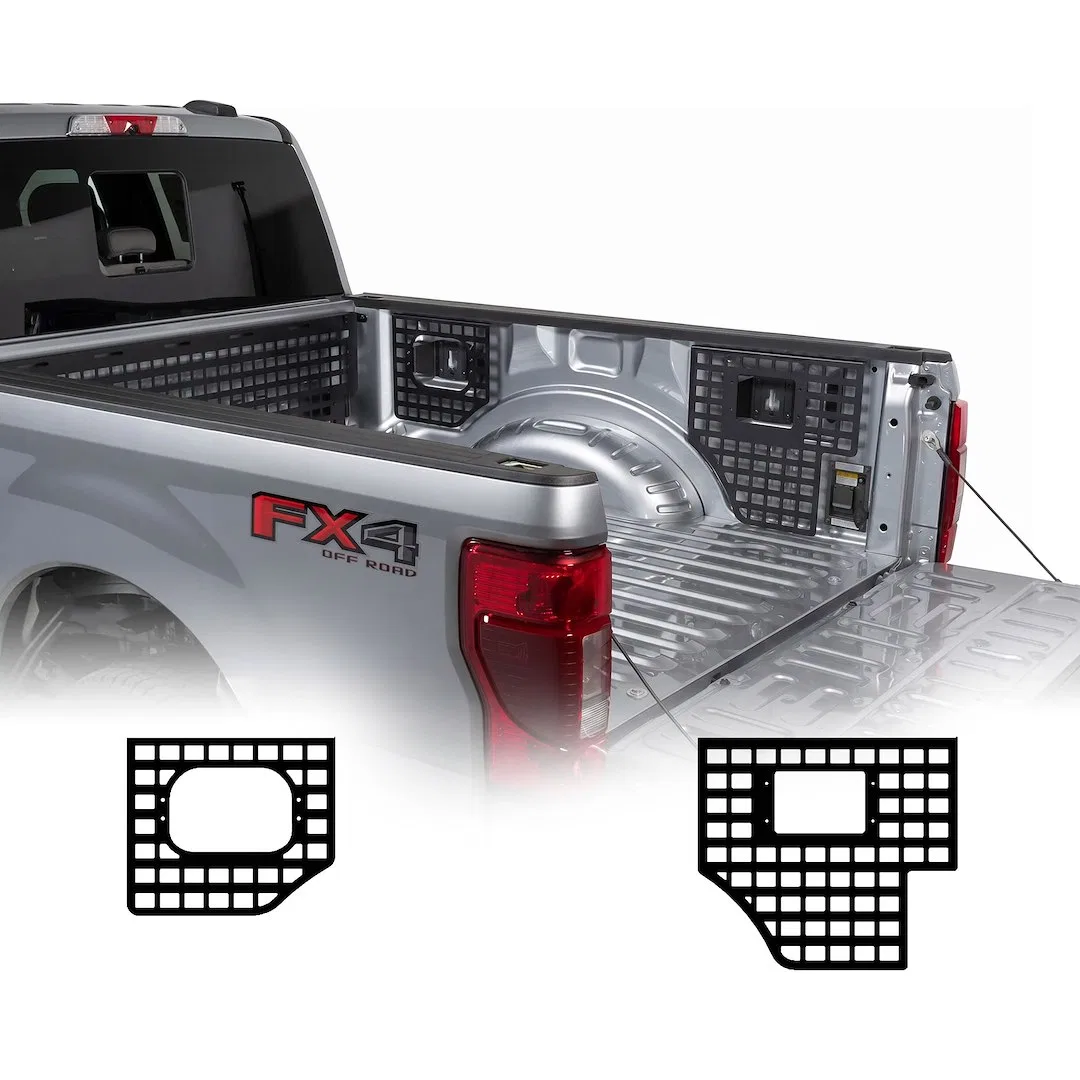 195144 – PUTCO Molle Cargo Panel, Bed Passenger Side Mount Black Set Of 2